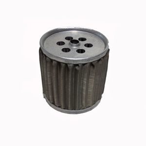 Metal filter cartridge