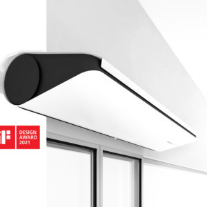 Flowair SLIM electric hot air curtain